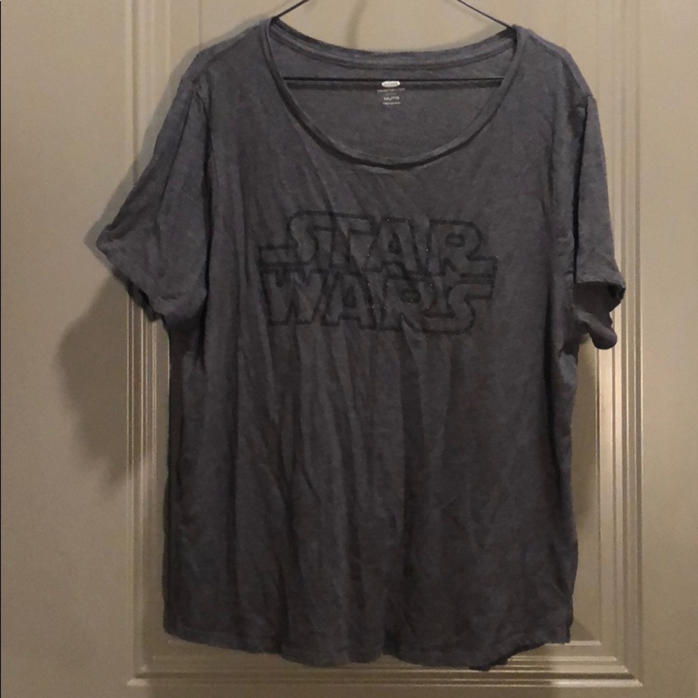 Old Navy STAR WARS Collectible Tee Size XXL Grey